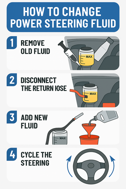 Changing Power Steering Fluid in Your Ertiga